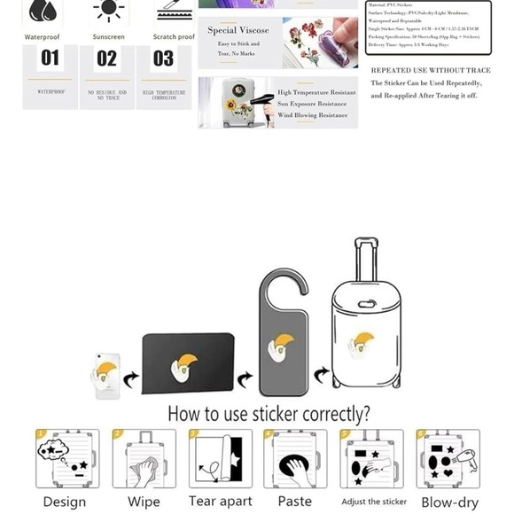 🏈❤️💛Kansas City Chiefs 🔥 5 Pc Sticker /Decal NWT - Picture 11 of 11